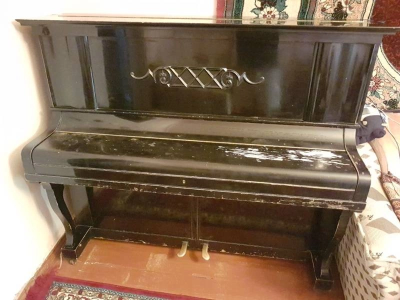 Hupfer, albert fabian, bernburg. раритетное немецкое пианино